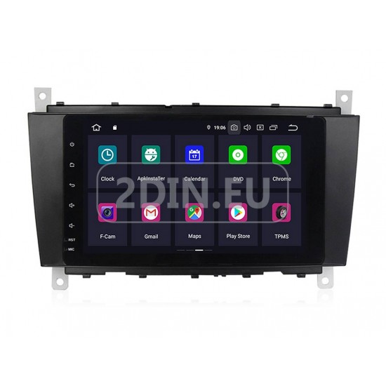 MERCEDES CLC, W203, W209, W463 - МУЛТИМЕДИЯ / Навигация, CPU: 8-Core, RAM: 4Gb, Android DSP